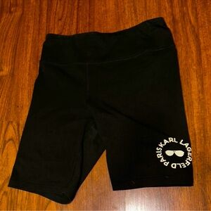 Karl Lagerfeld Black Classic Shorts